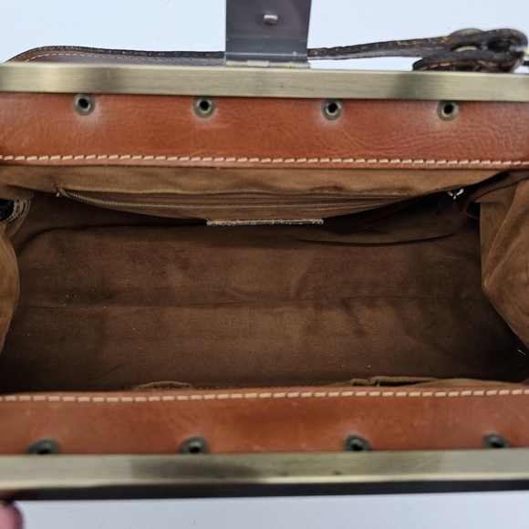 Patricia Nash Twisted Woven Embossed Ferrara in Tan - Picture 5 of 8